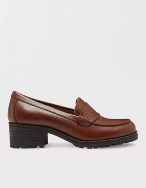 Loafers American Eagle Eastland Newbury Penny Marron Femme | PUE-79770249